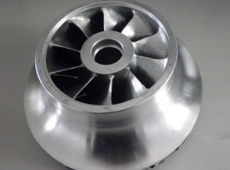 叶轮叶片流体抛光